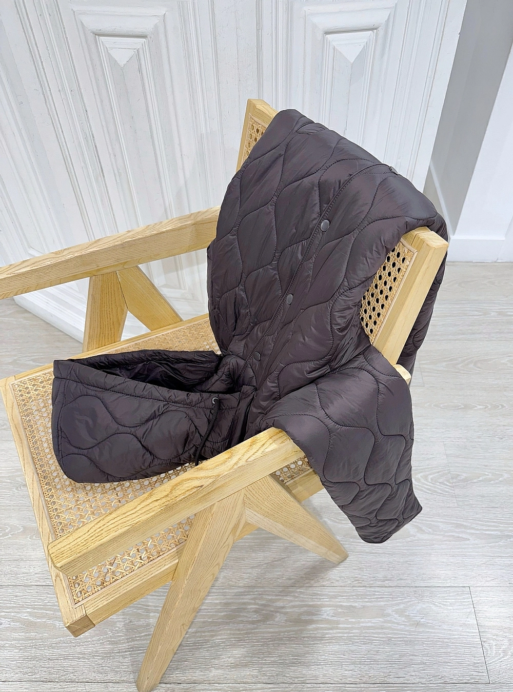 Abrigo largo acolchado fine Abrigo largo acolchado fine