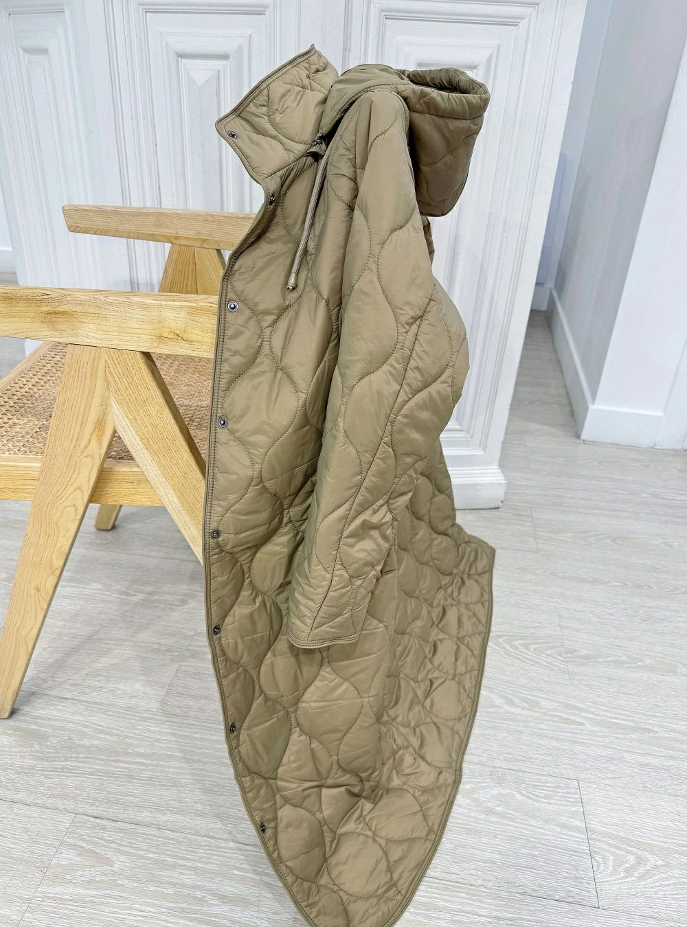 Abrigo largo acolchado fine Abrigo largo acolchado fine