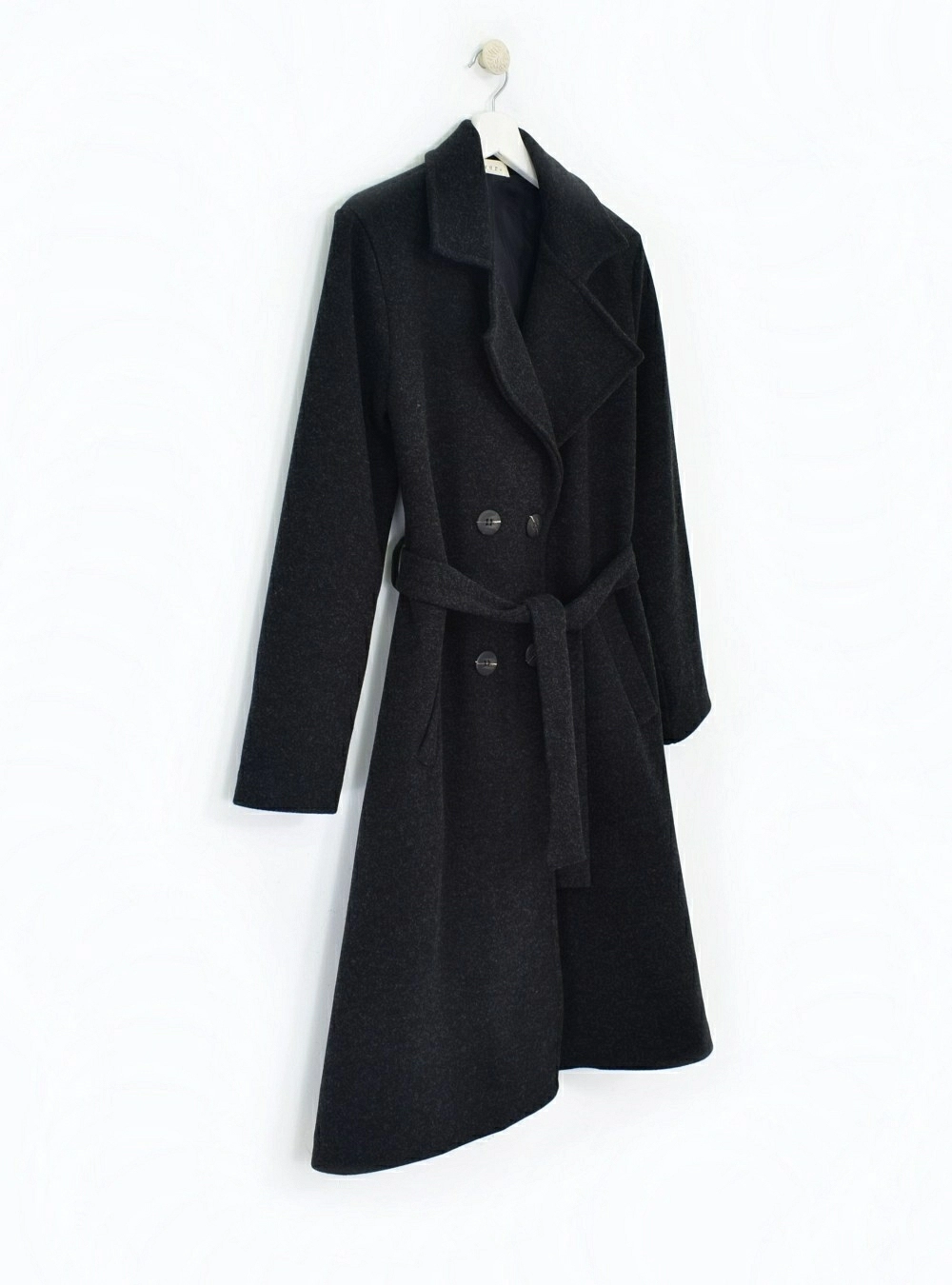 Abrigo paño largo medio Abrigo paño largo medio