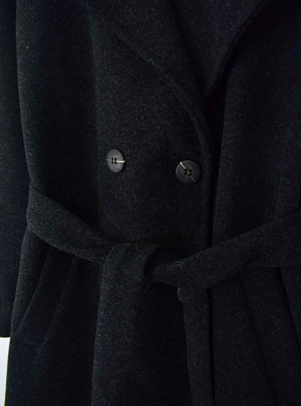 Abrigo paño largo medio Abrigo paño largo medio