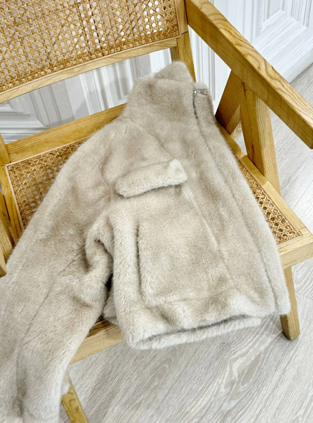 Abrigo pelo cremallera Abrigo pelo cremallera