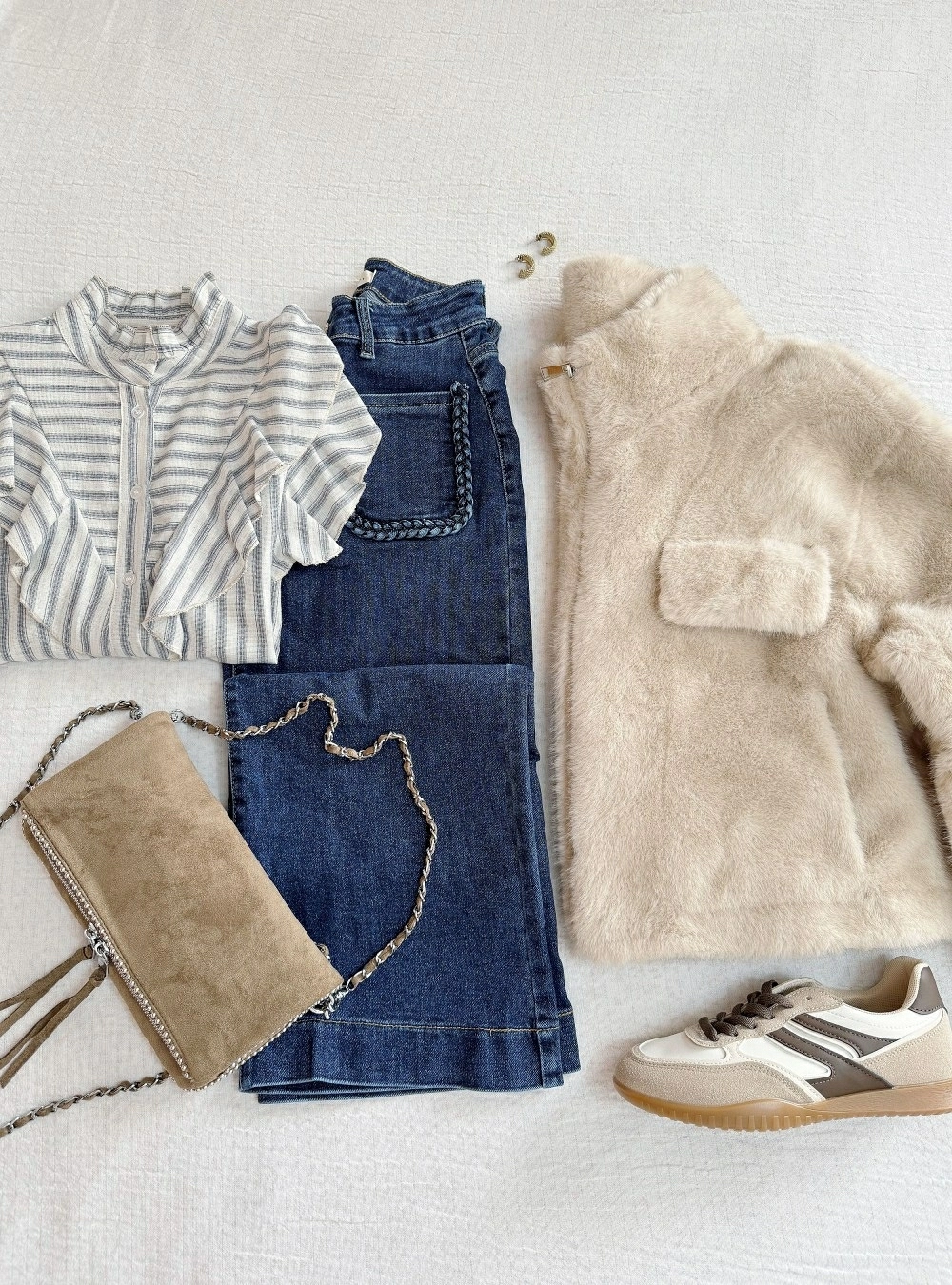 Abrigo pelo cremallera