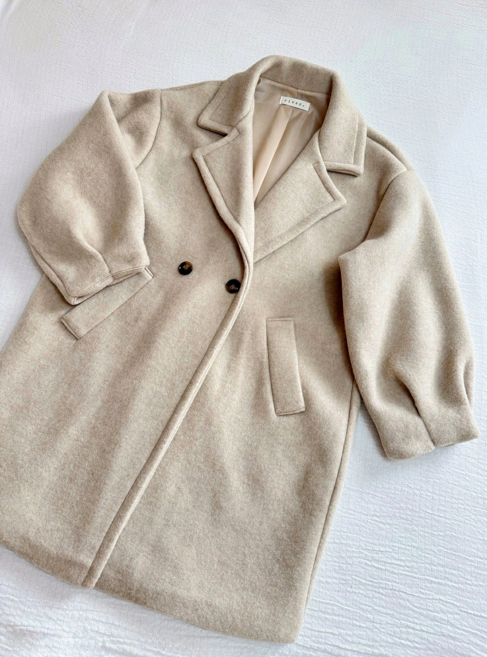Abrigo tacto suave