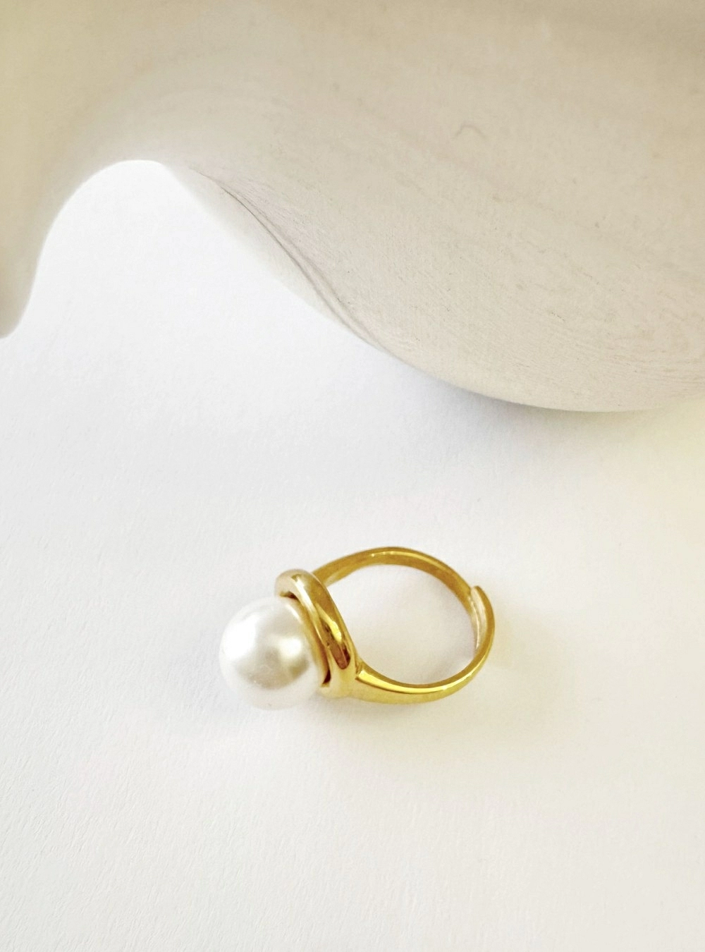 Anillo big Pearl