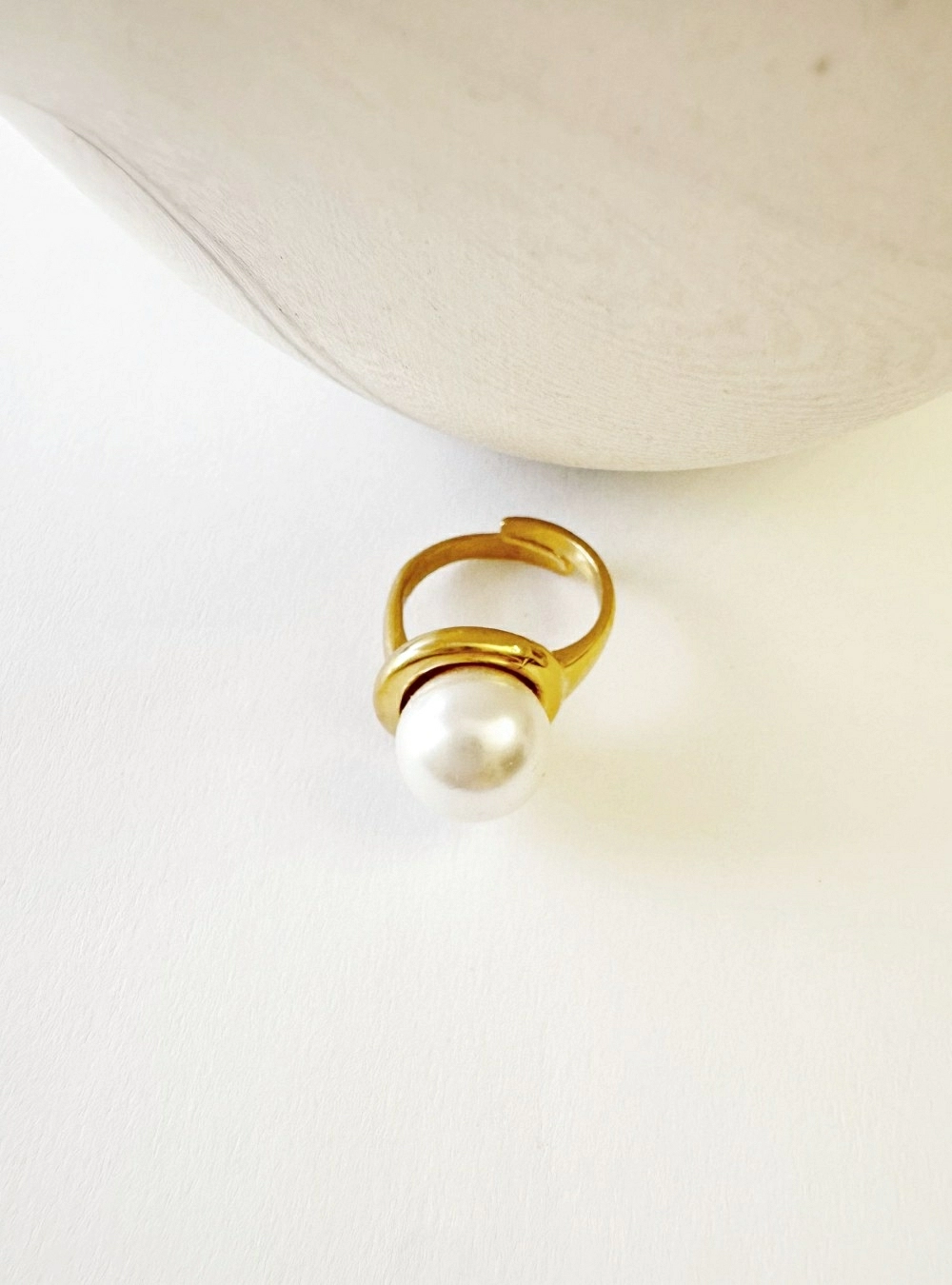 Anillo big Pearl