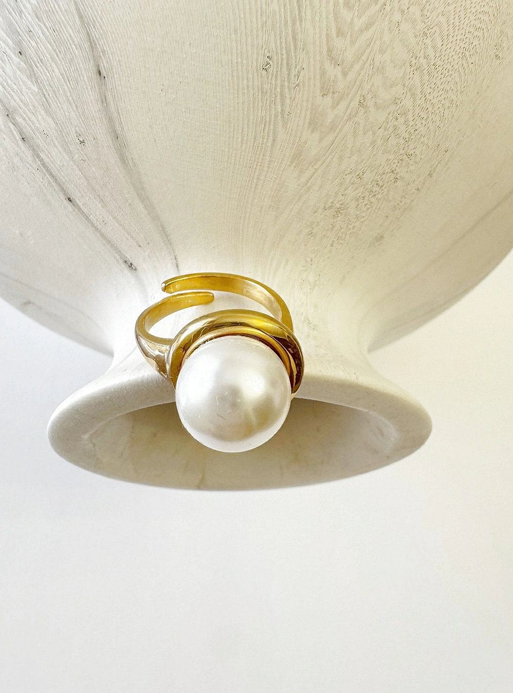 Anillo big Pearl
