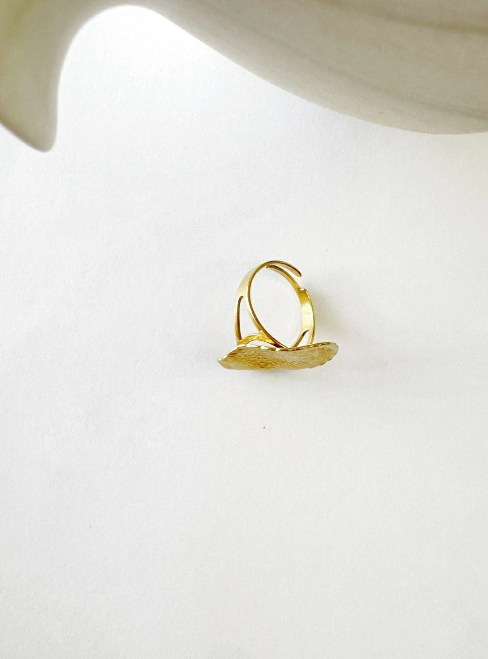 Anillo chapa rugosa