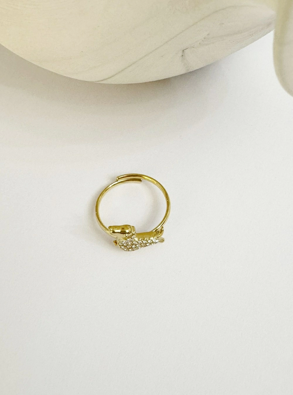 Anillo dog circonitas