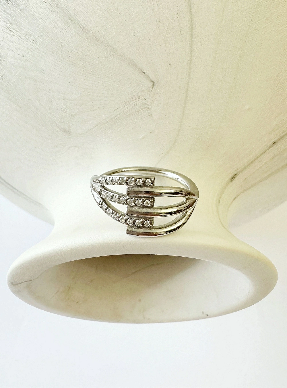 Anillo fingers circonitas