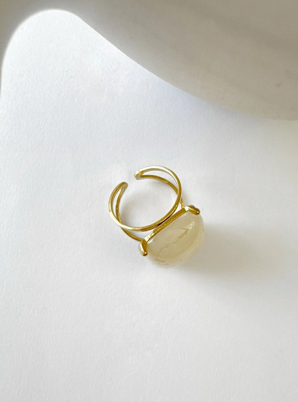 Anillo square Stone