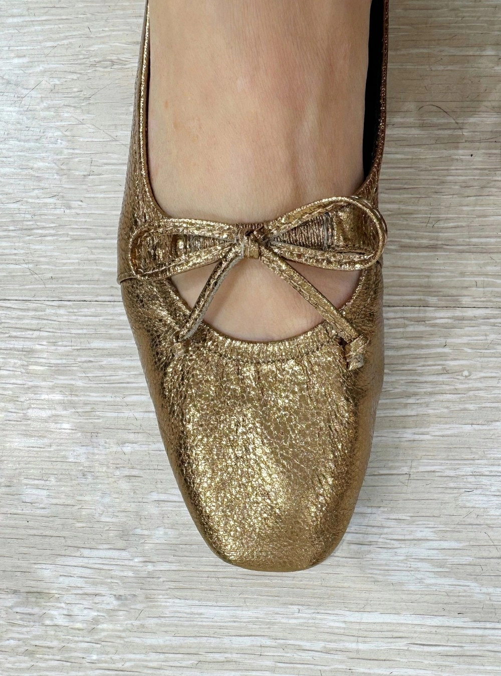 Bailarina metalizada Bailarina metalizada