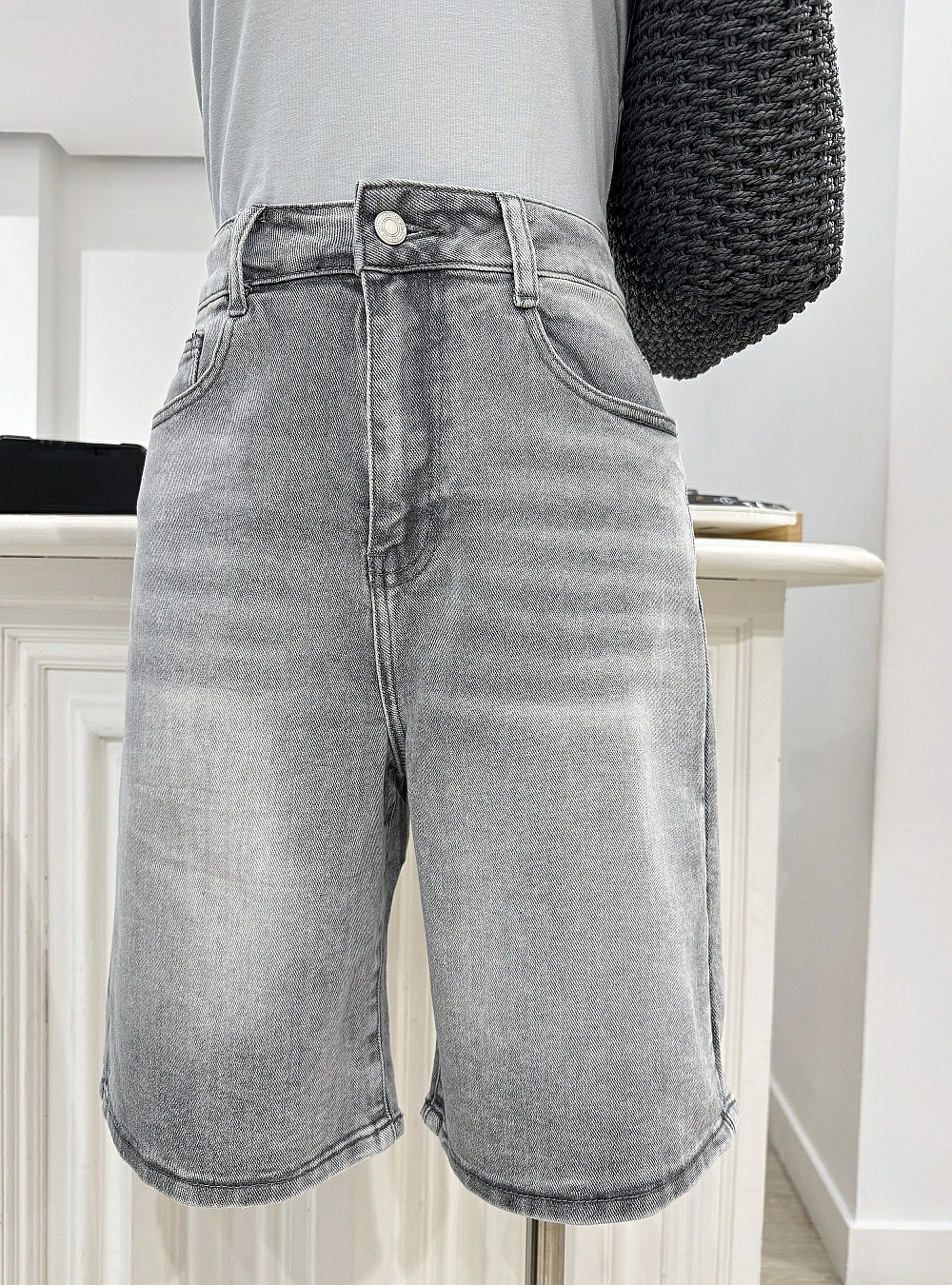Bermuda denim grey wash