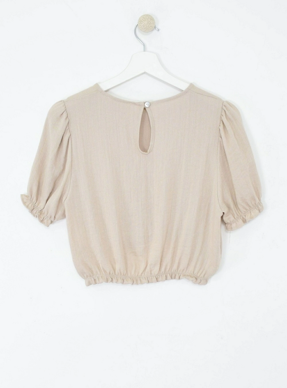 Blusa corta lisa Blusa corta lisa