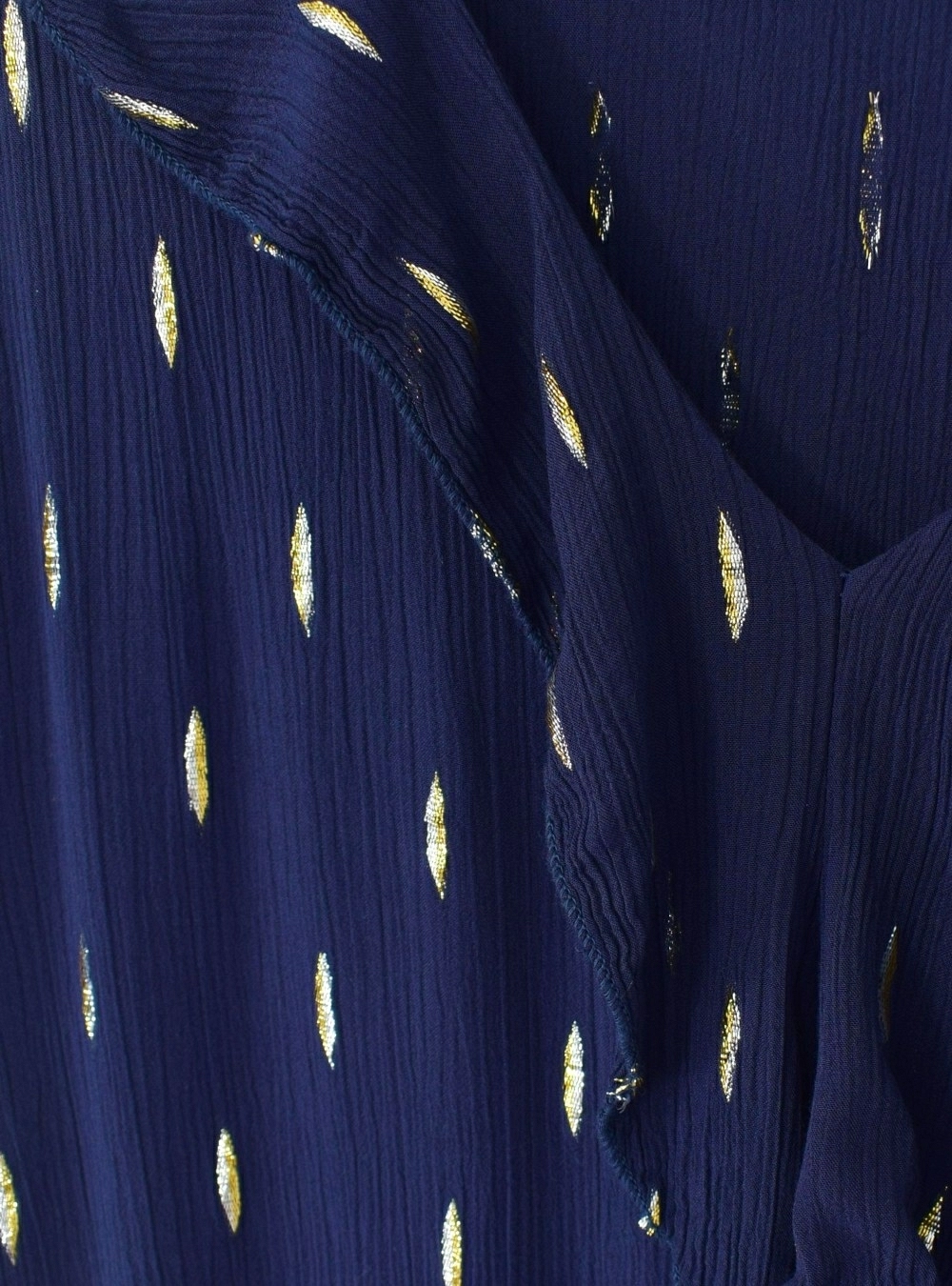 Blusa mc topos silver and gold