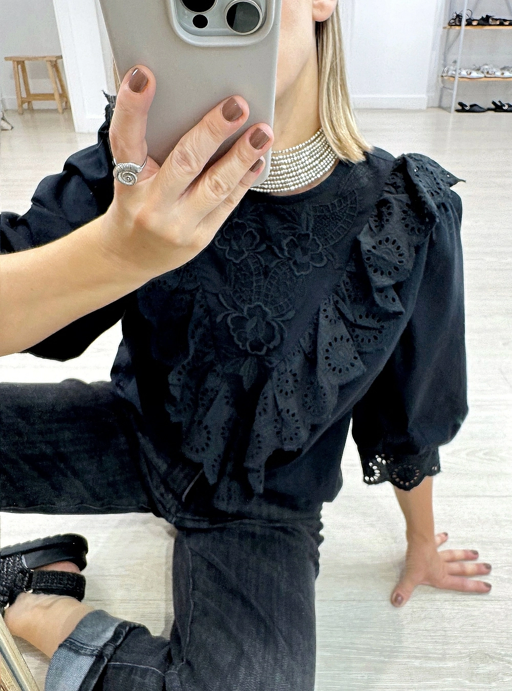 Blusa mc VIOLETA