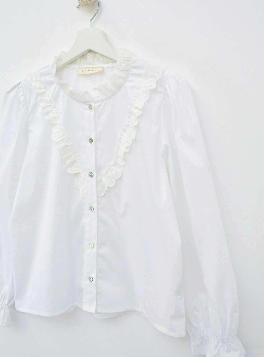 Blusa ml banda bordada Blusa ml banda bordada