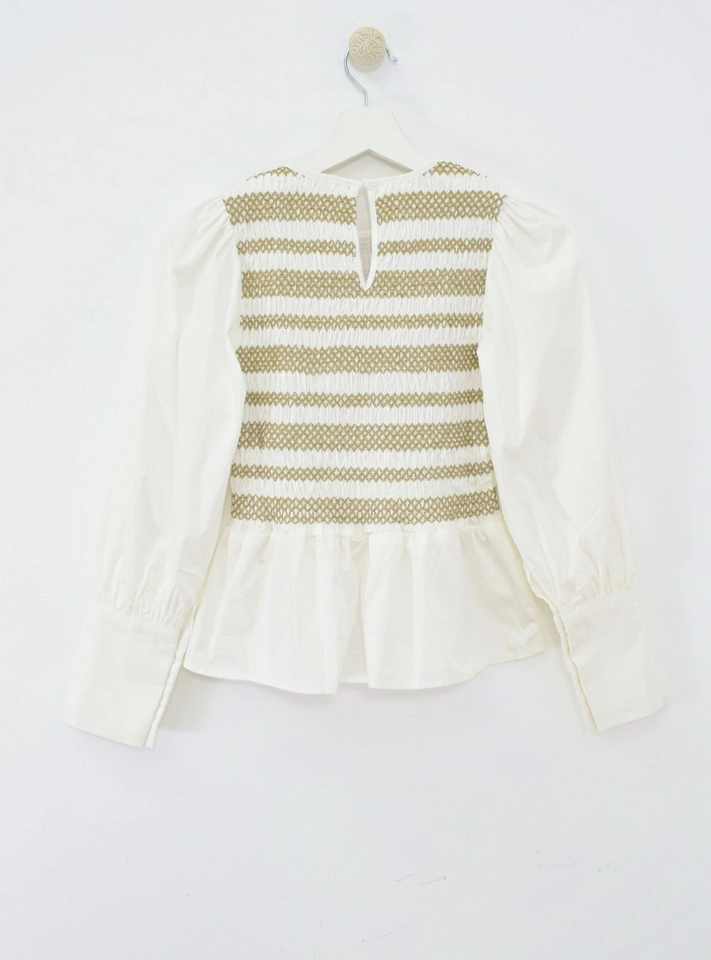 Blusa ml bandas gold elásticas