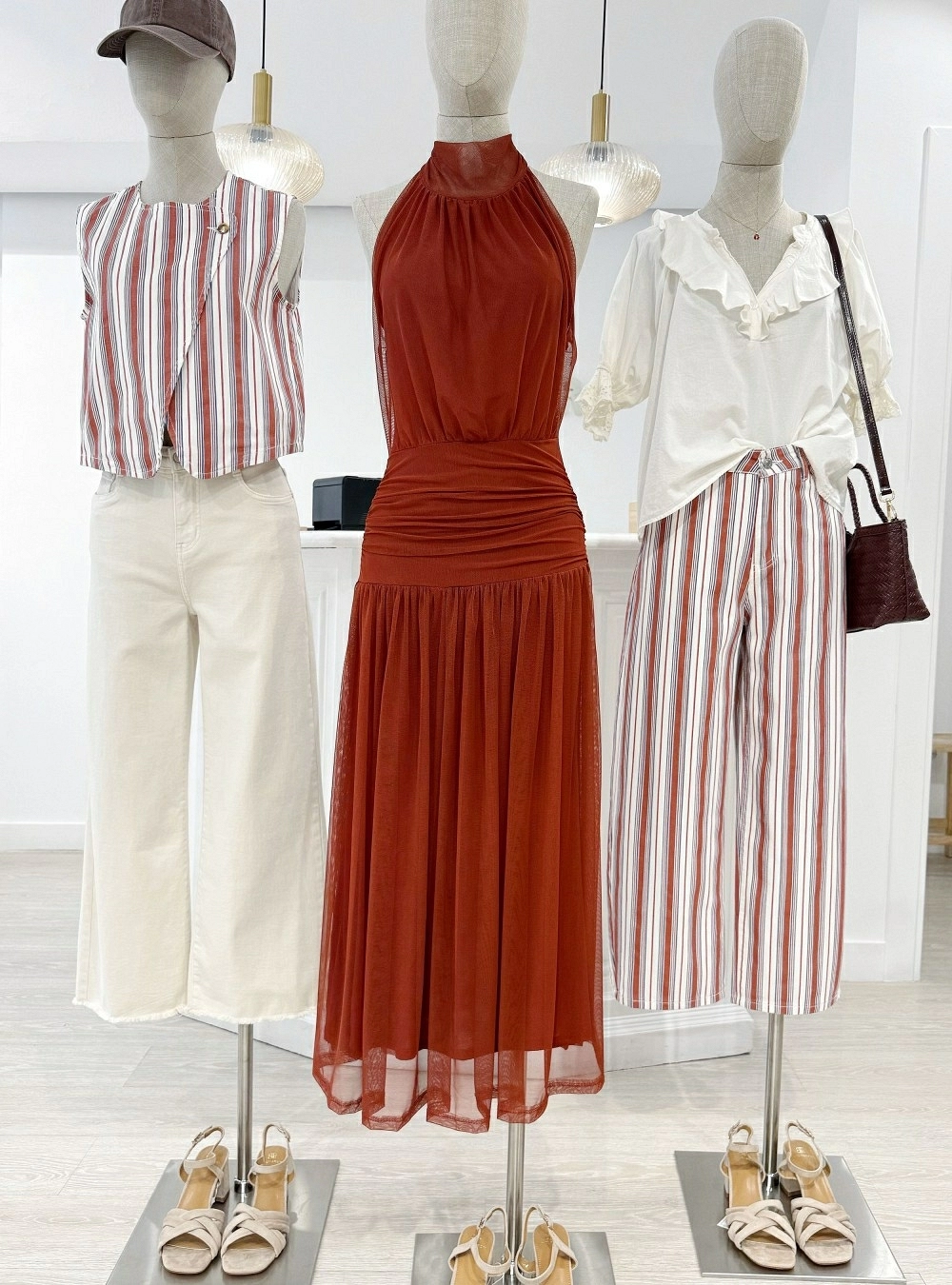 Blusa ML cuello V volantes Blusa ML cuello V volantes