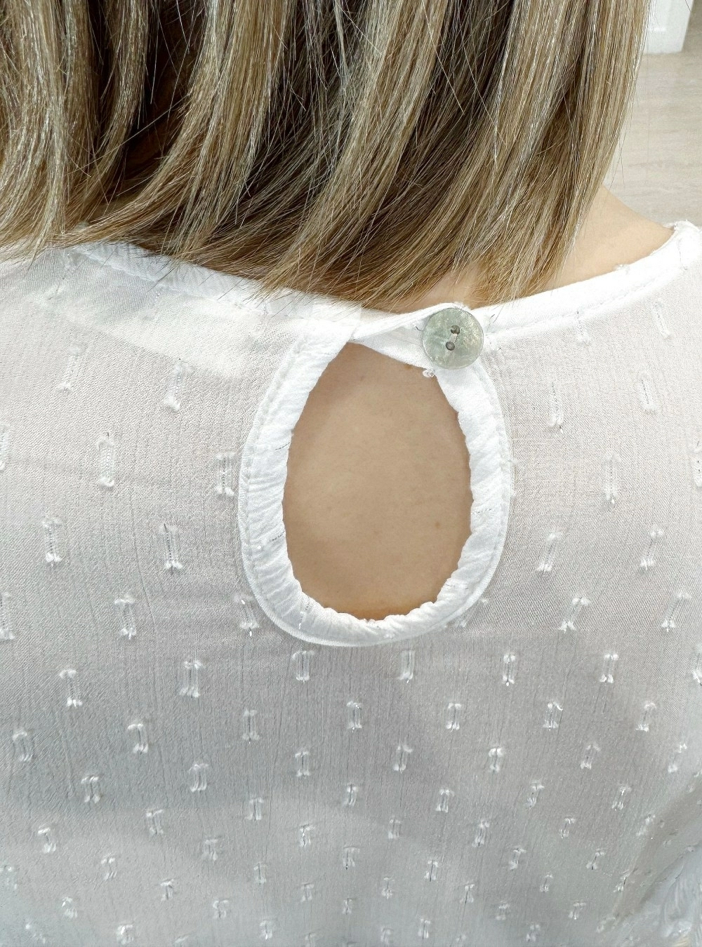 Blusa ml elastico lurex silver Blusa ml elastico lurex silver