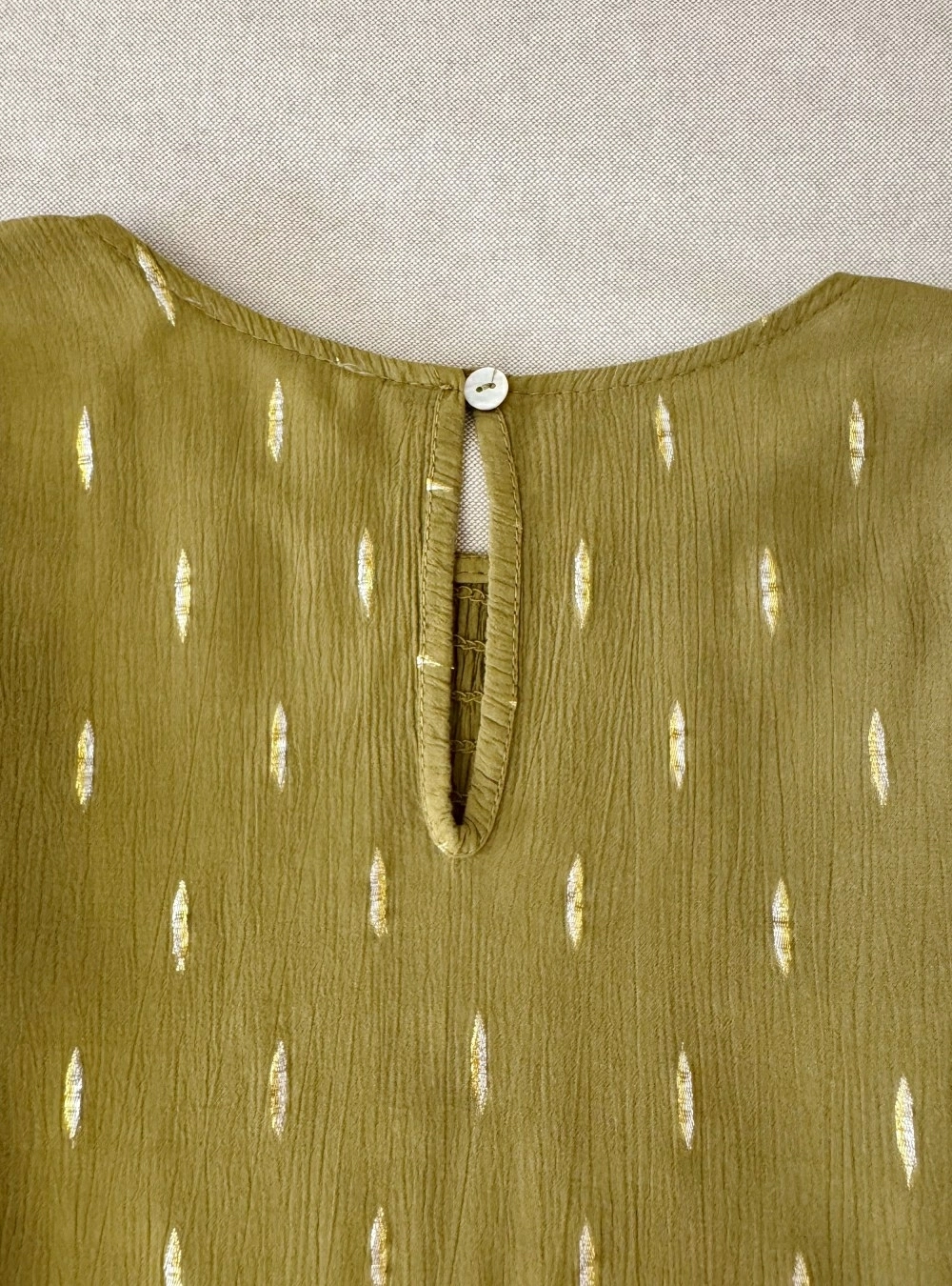 Blusa ml elastico y lurex Blusa ml elastico y lurex