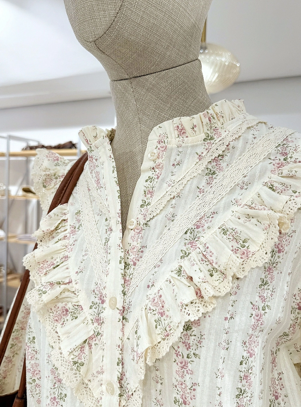 Blusa ml flowers garden