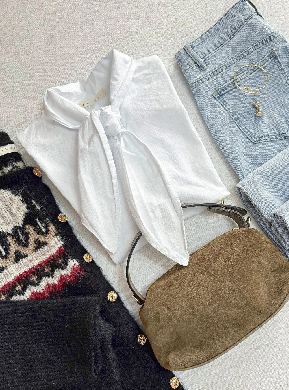 Blusa ml lazo square Blusa ml lazo square