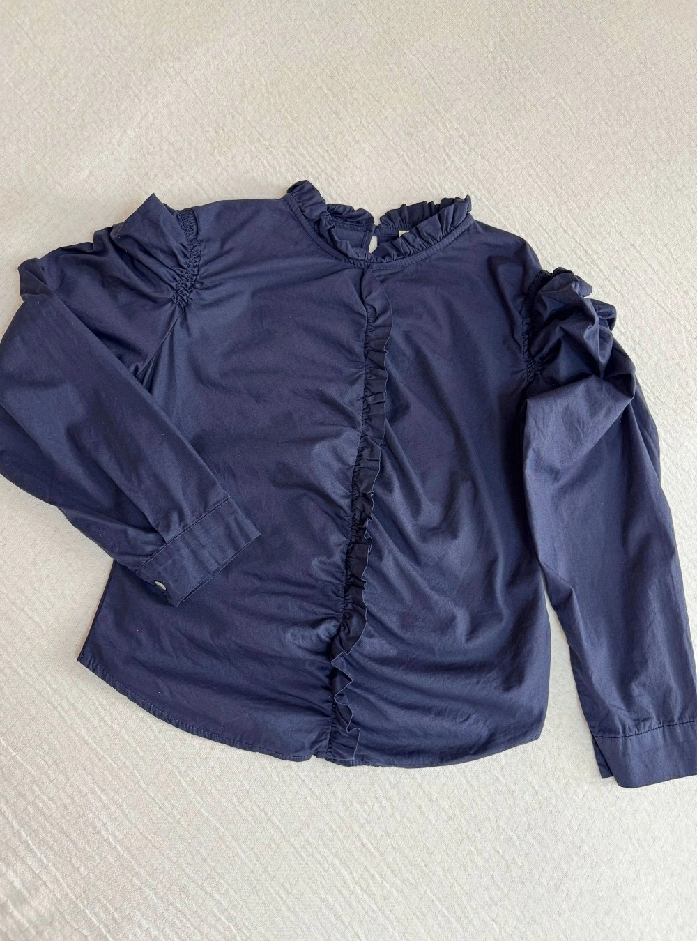 Blusa ml volantes y fruncidos