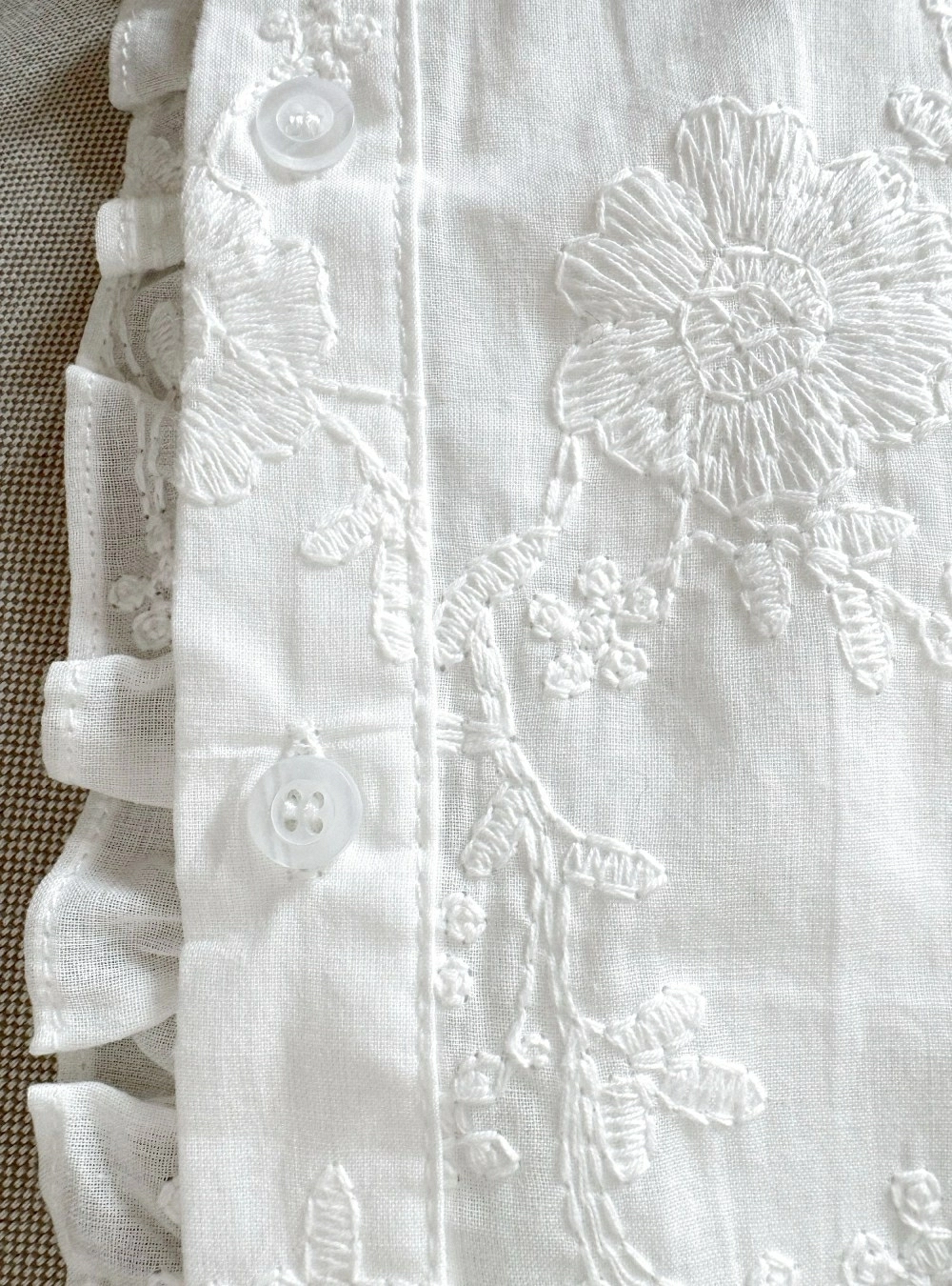 Blusa romanticas bordados