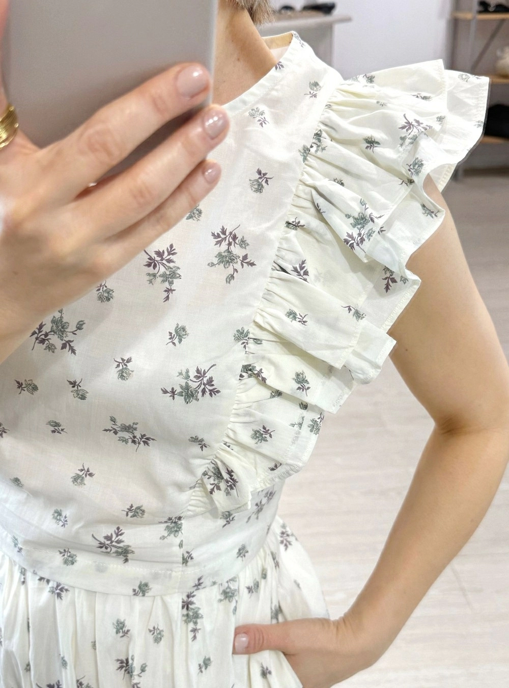 Blusa set estampada
