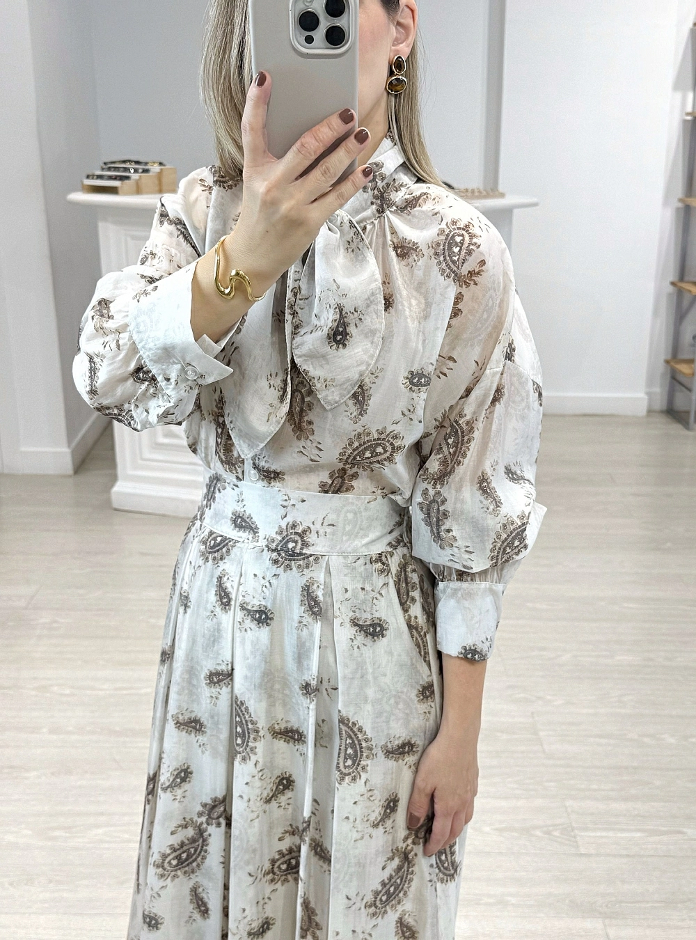 Blusa set Paisley
