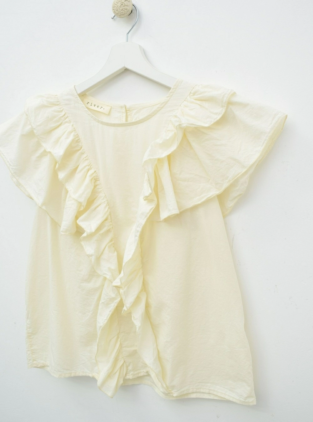 Blusa sm doble volante