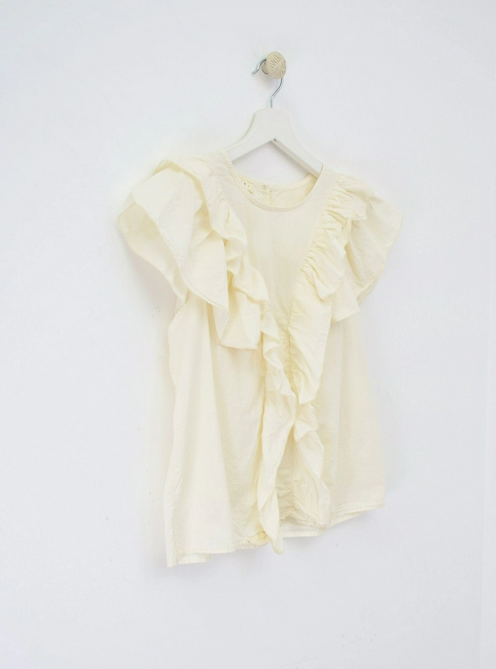 Blusa sm doble volante