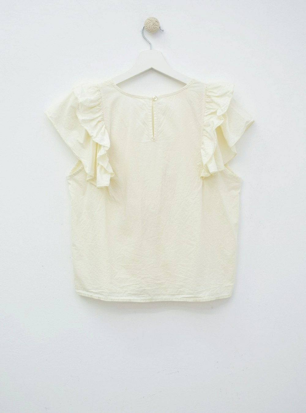 Blusa sm doble volante