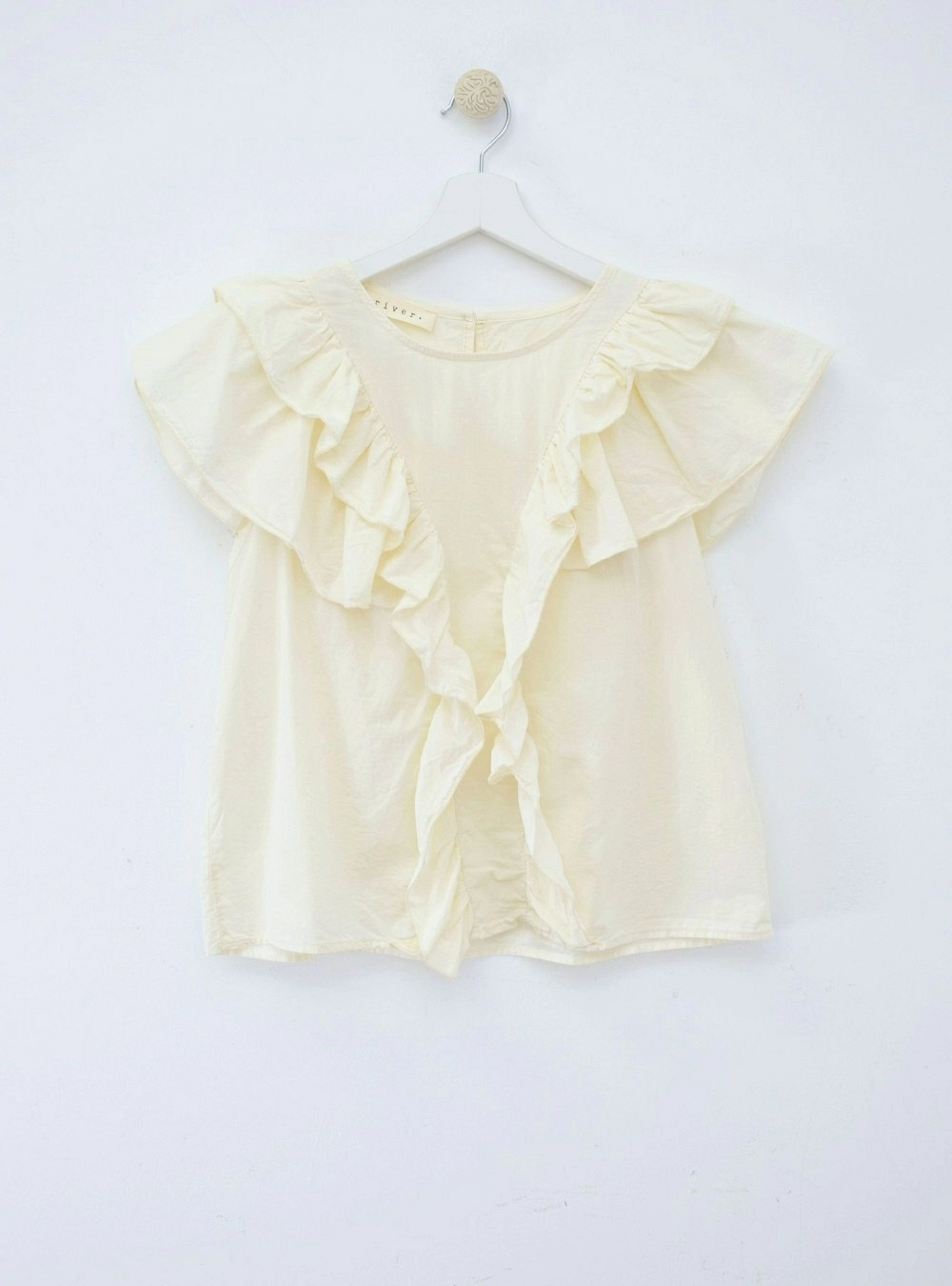 Blusa sm doble volante