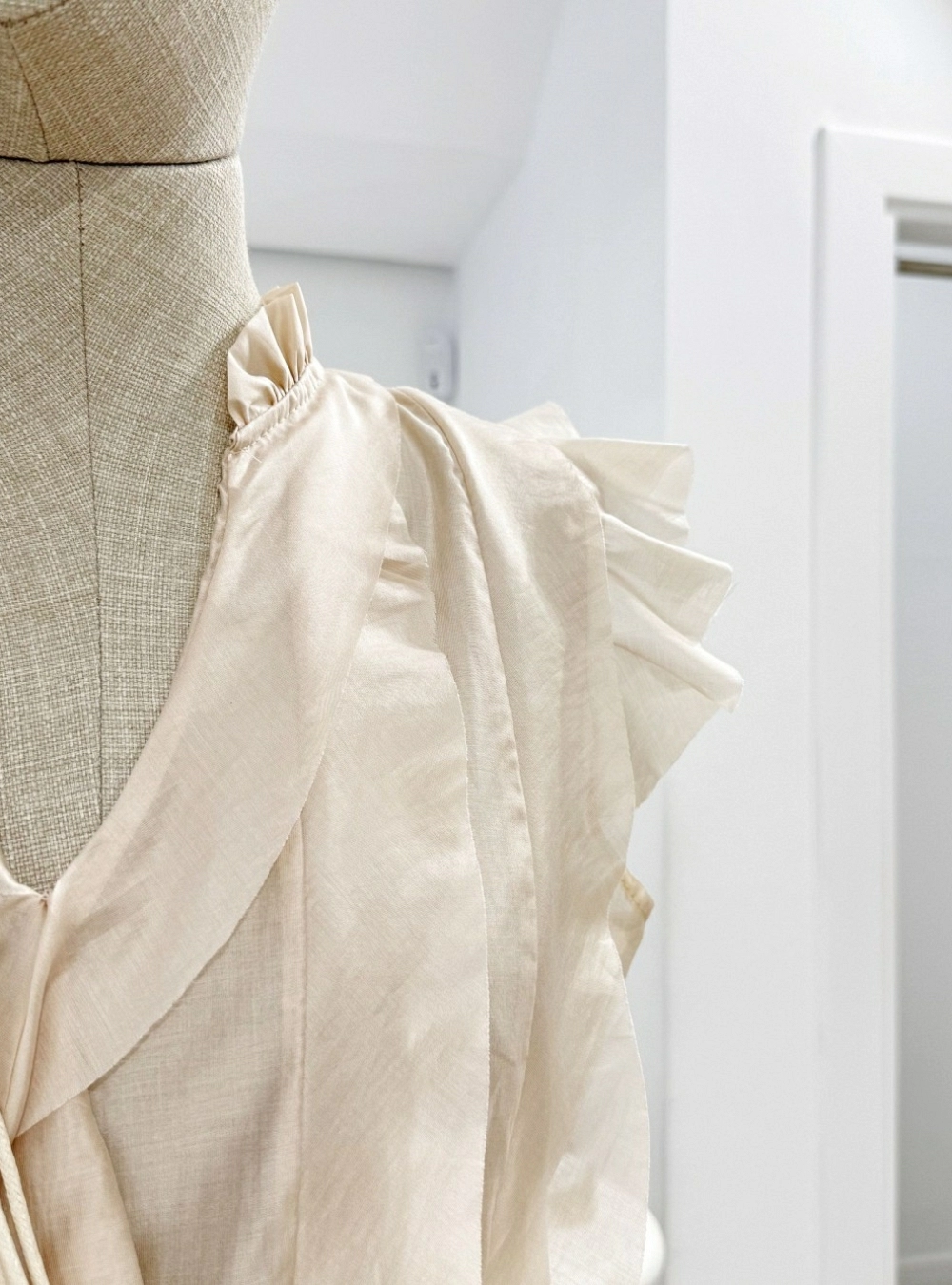 Blusa sm volantes semi