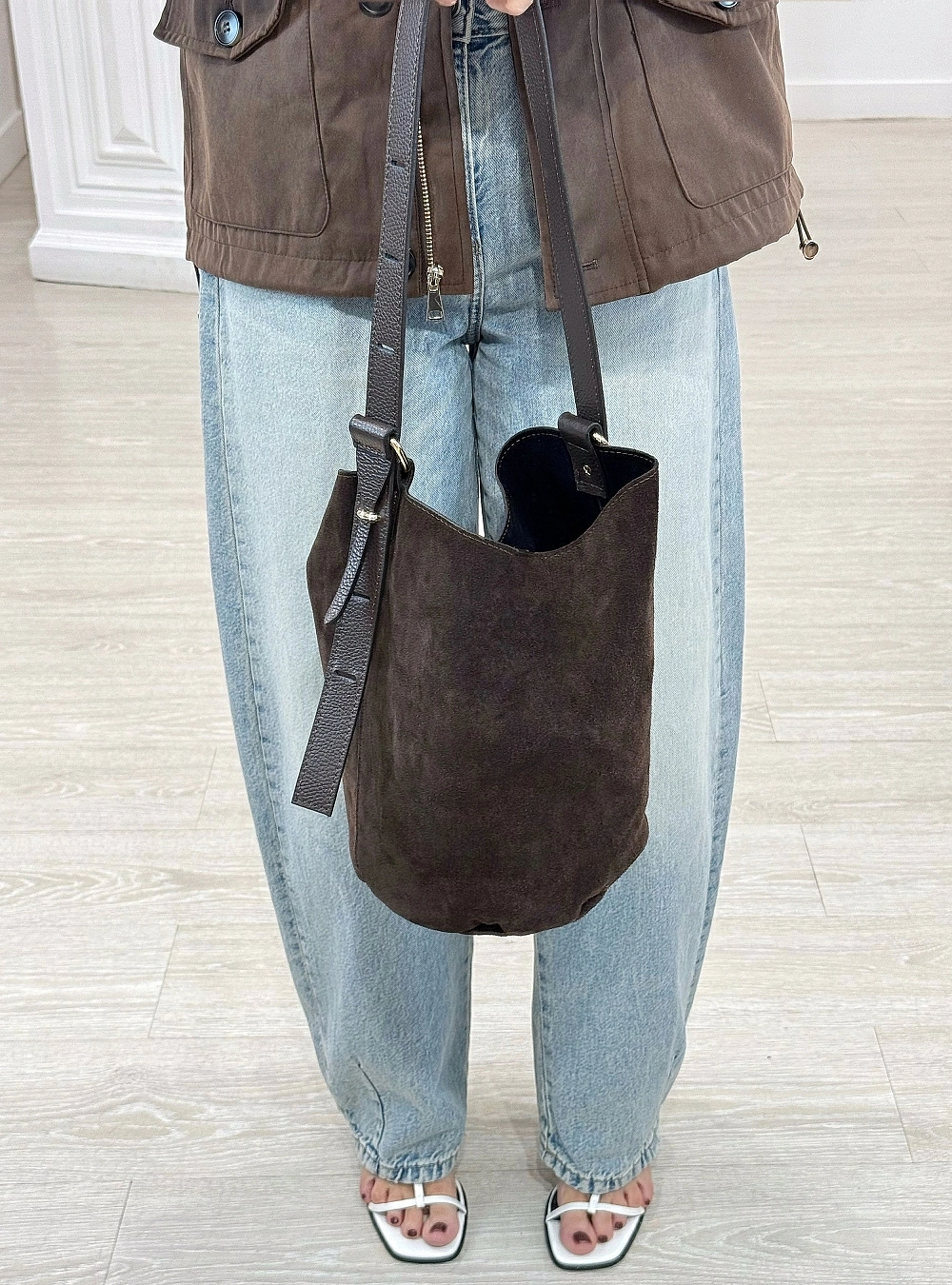 Bolso ante bombonera