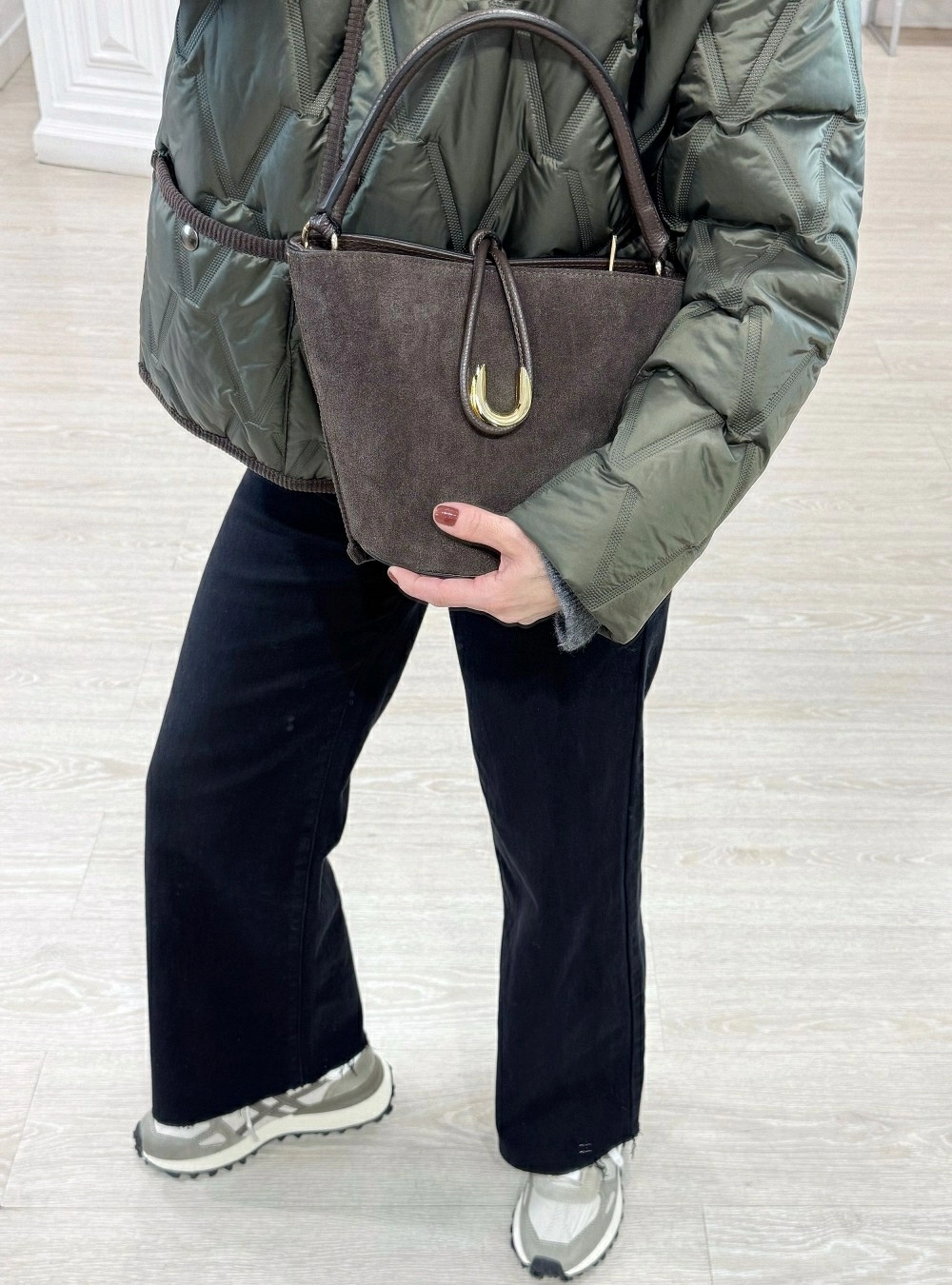 Bolso ante bombonera U Bolso ante bombonera U