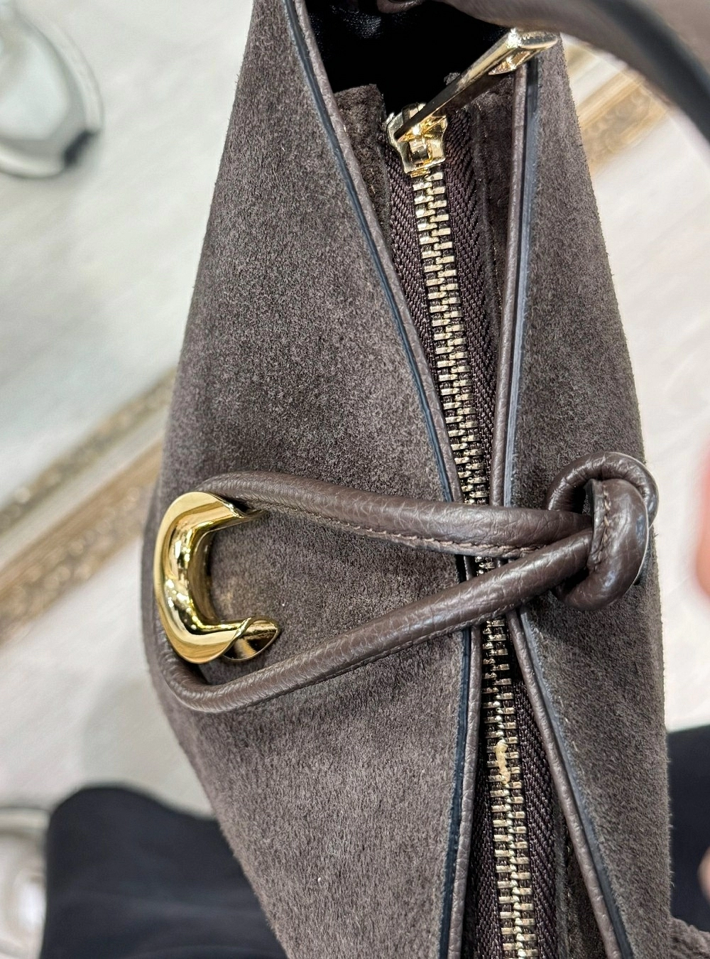 Bolso ante bombonera U Bolso ante bombonera U