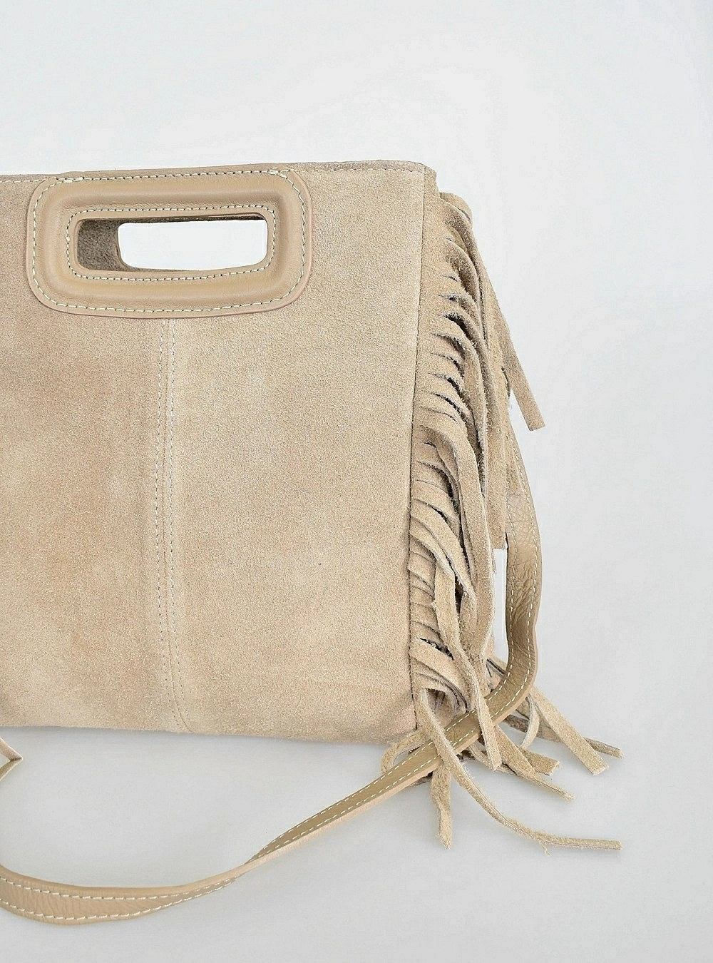 Bolso ante flecos laterales