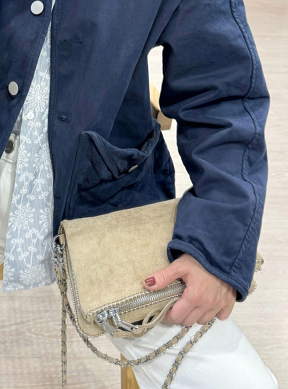 Bolso antelina solapa