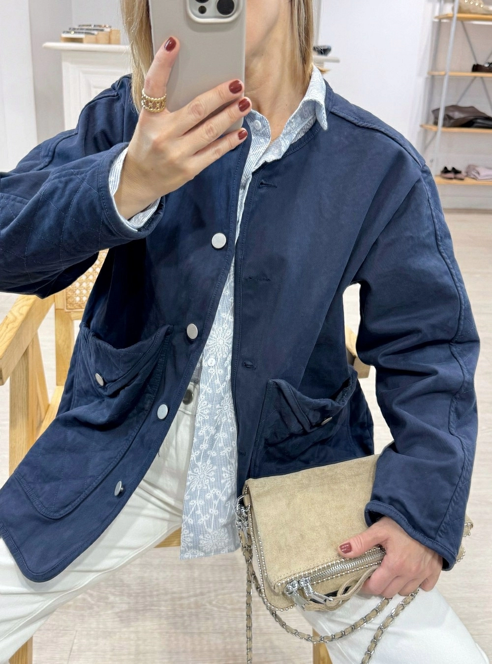 Bolso antelina solapa