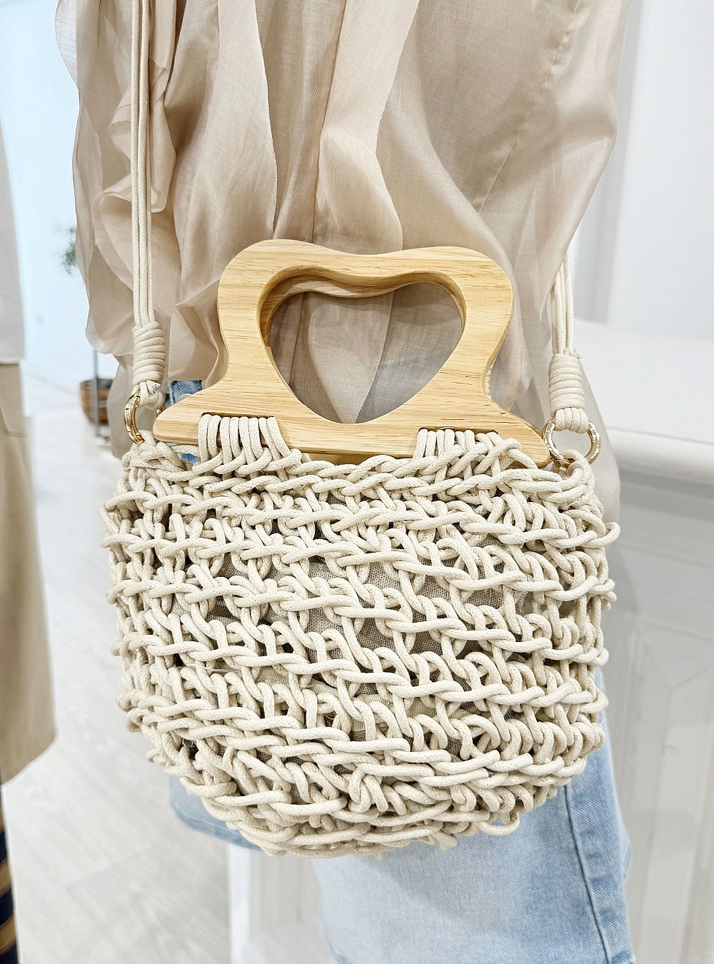Bolso asas corazon