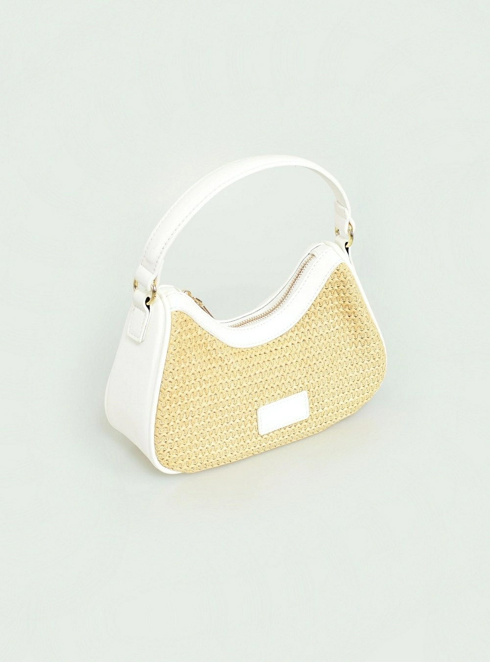 Bolso mano tejido trenzado