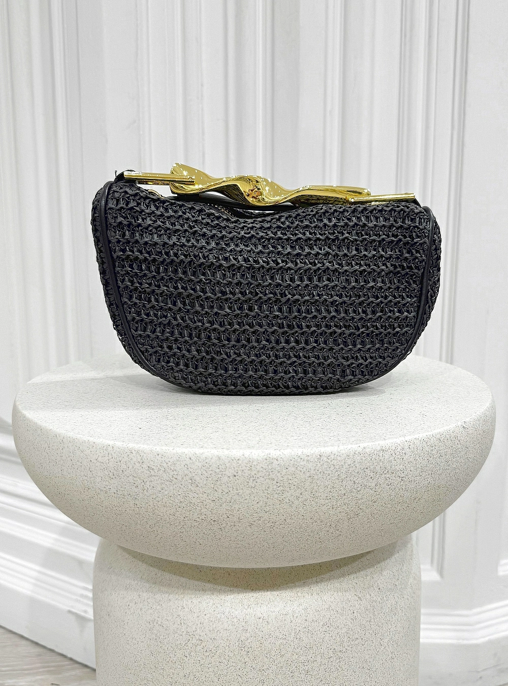 Bolso paper asa metal