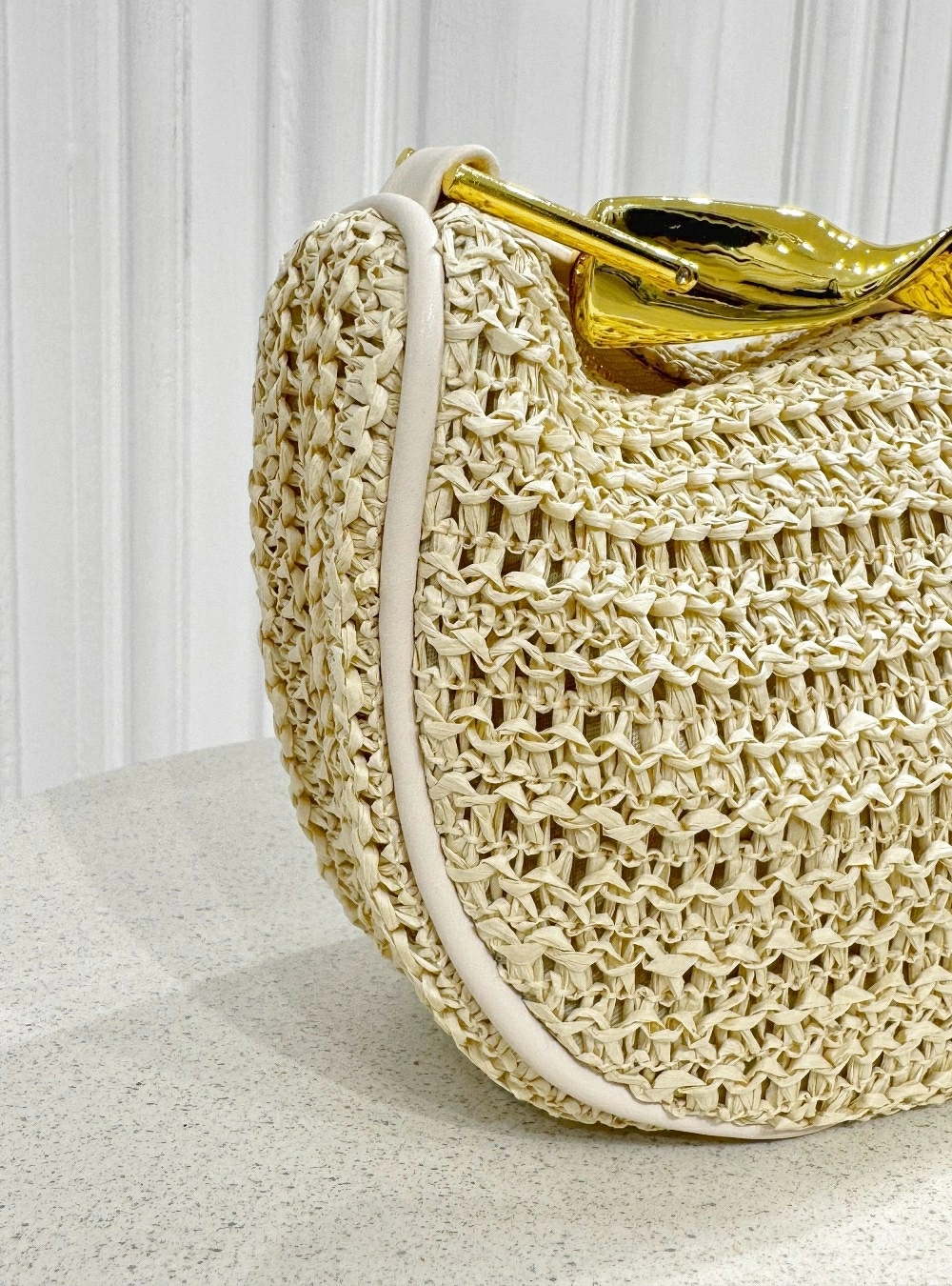 Bolso paper asa metal