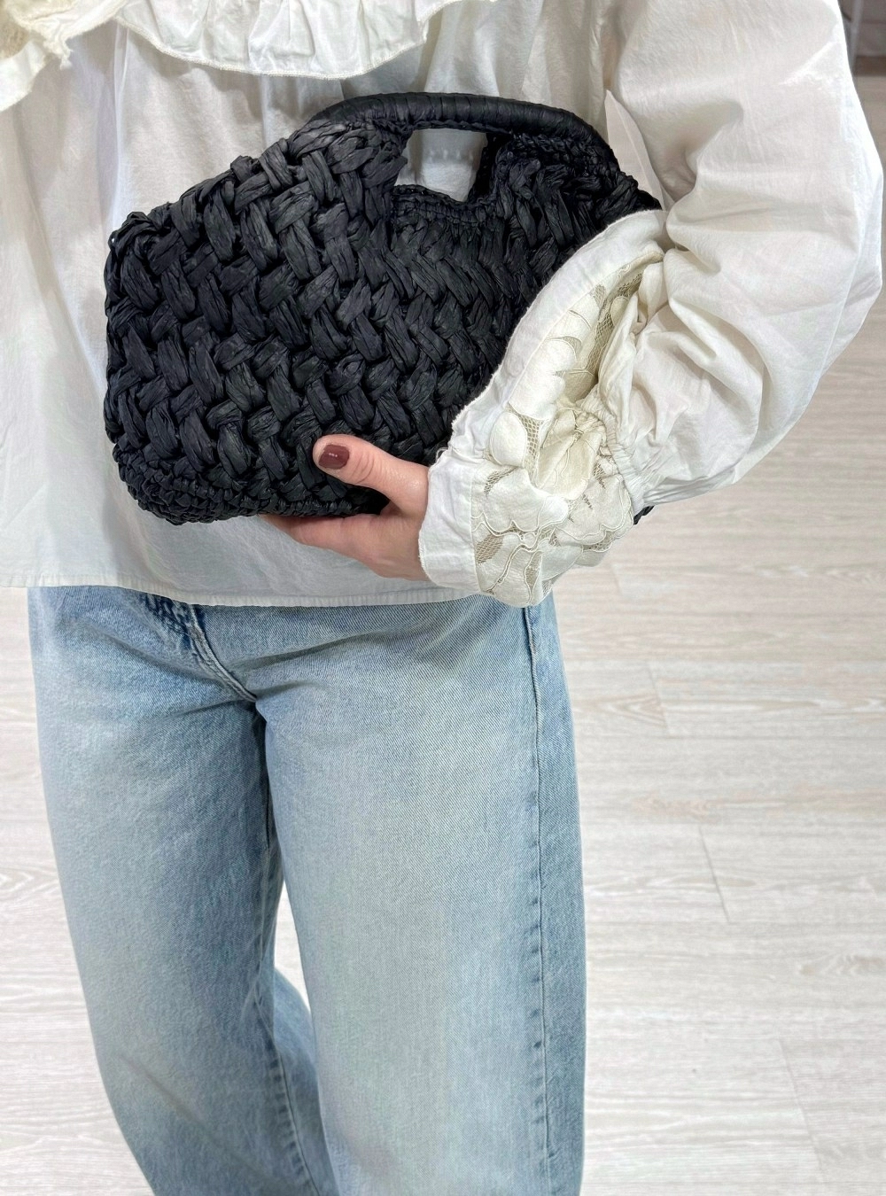 Bolso paper clutch