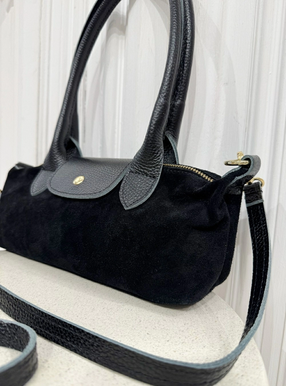 Bolso piel asa larga color Bolso piel asa larga color
