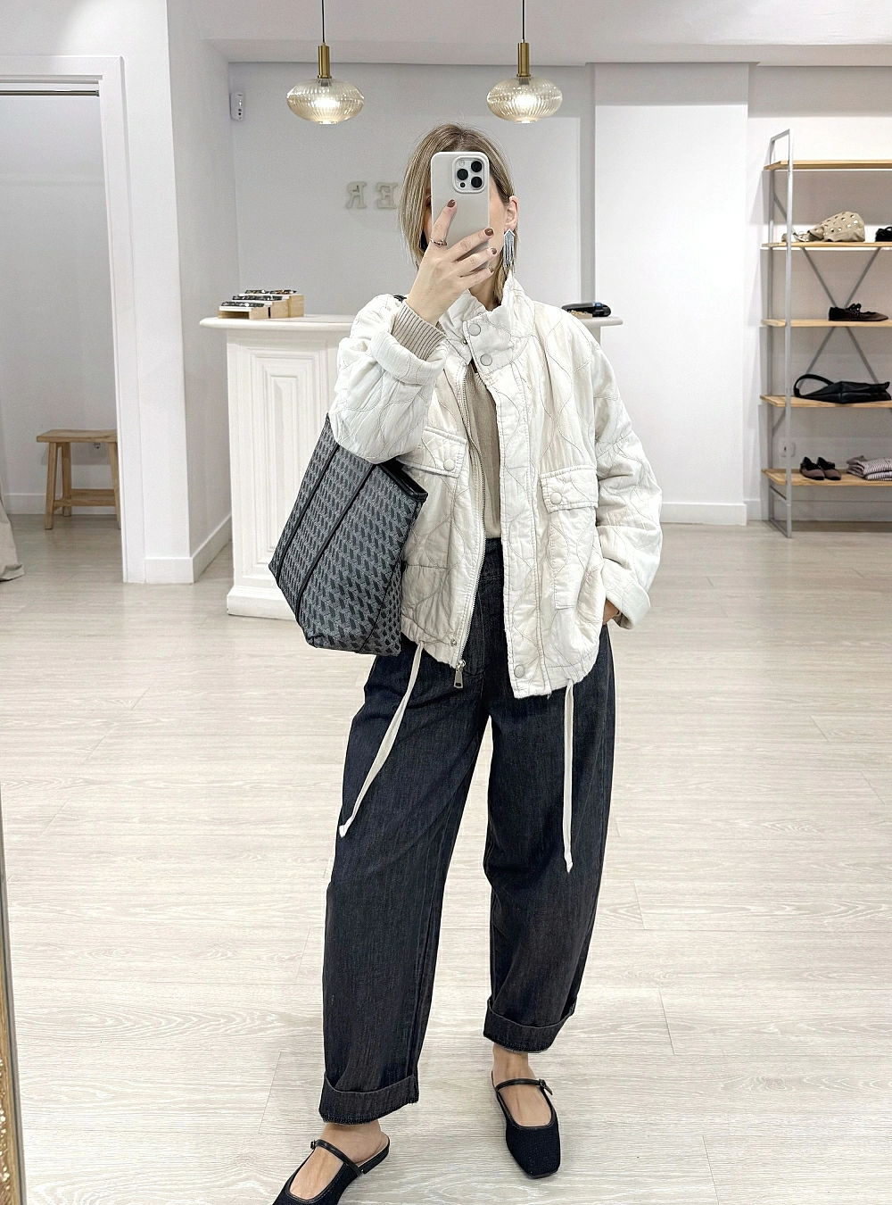 Bolso tote doble asa