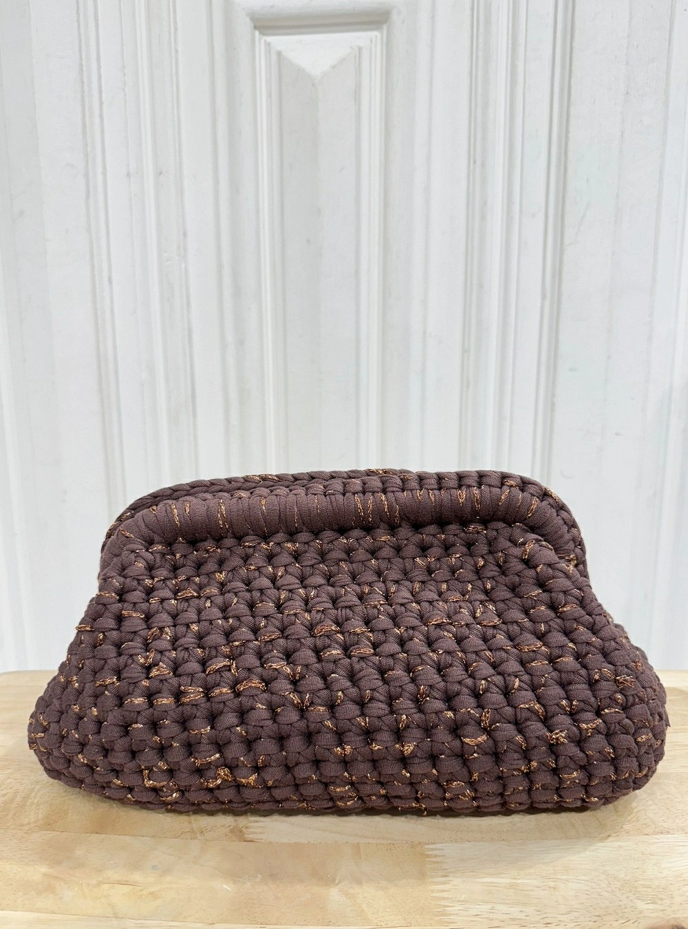 Bolso trenzado cierre monedero Bolso trenzado cierre monedero