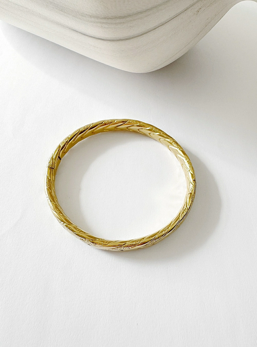 Brazalete acero trenza
